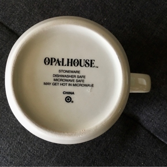 “love is the answer” Diner Style Coffee Mug, Cream, Red, Pink, 12 oz - Picture 5 of 5